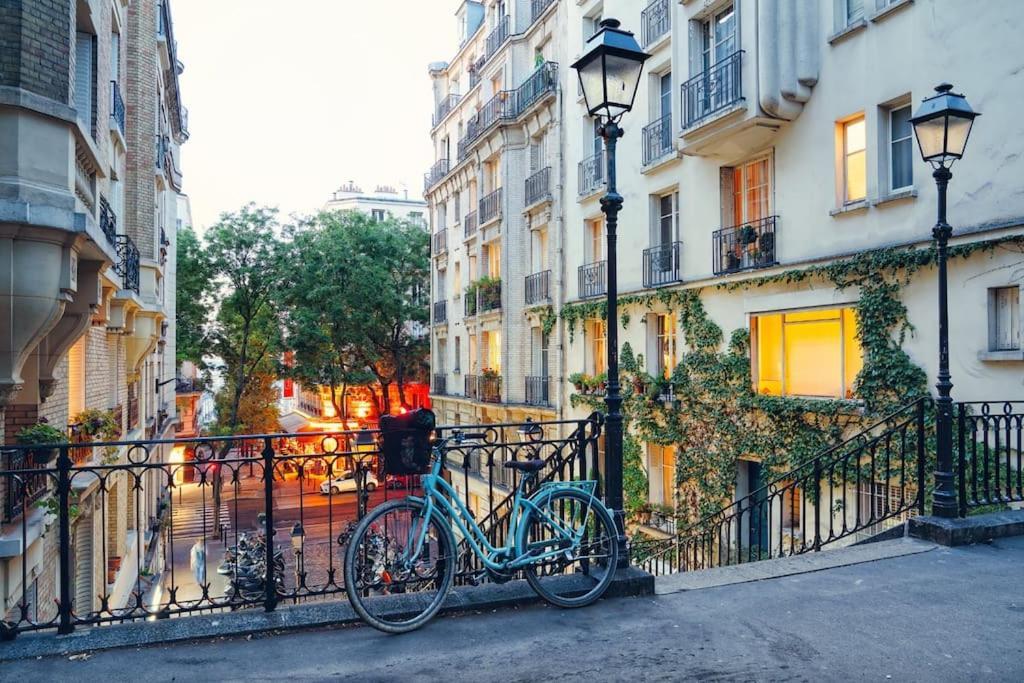 Relax In A Stylish Flat In Montmartre Lägenhet Paris Exteriör bild