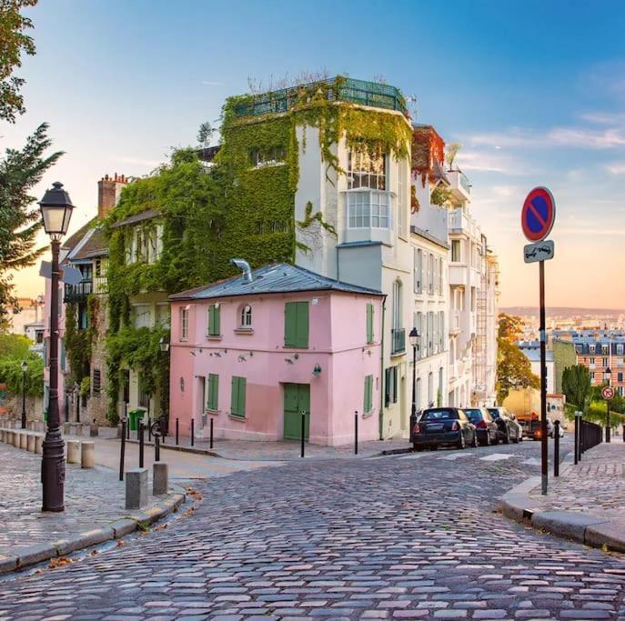 Relax In A Stylish Flat In Montmartre Lägenhet Paris Exteriör bild